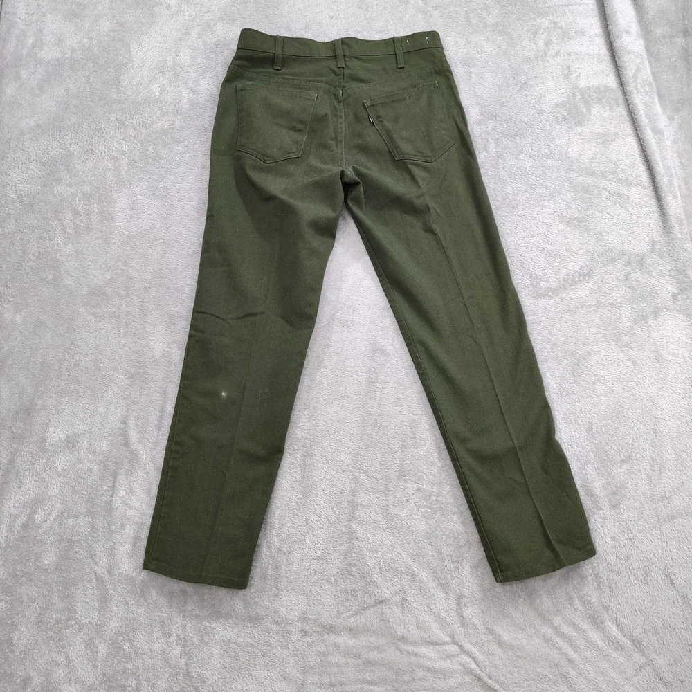 Levis Vintage 1970's Sta-Prest Straight Leg Jeans‎ Size 32x29 Made in USA